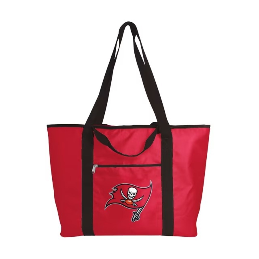 Logo Brands Tampa Bay Buccaneers Gameday Insulated Tote Red NFL Bag